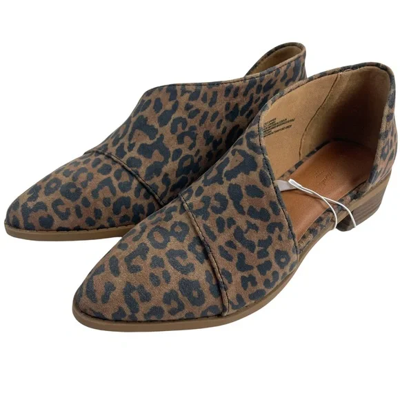 Leopard Print Universal Thread Wenda Cut Out Booties Universal